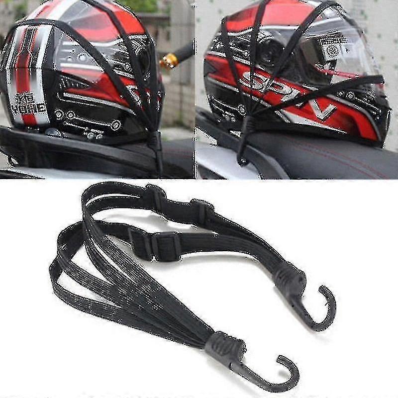 Helmet Rope Highly Elastic Luggage Binding Cord 60cm
