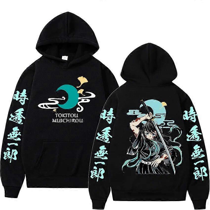 Anime Demon Slayer Muichiro Tokito 2023 New Hoodies Men Women