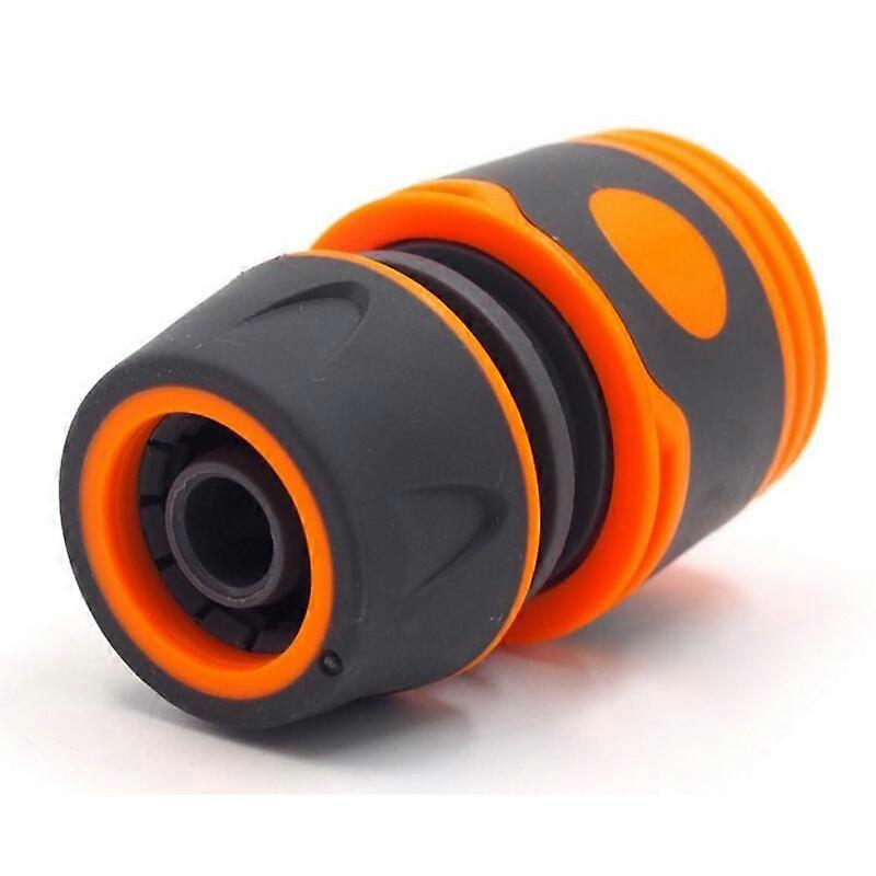 Garden Sprinkle 1/2 or 3/4 Water Hose Connector Pipe Adaptor Tap Hose Pipe Fitting Set Quick connector with Rubber Material