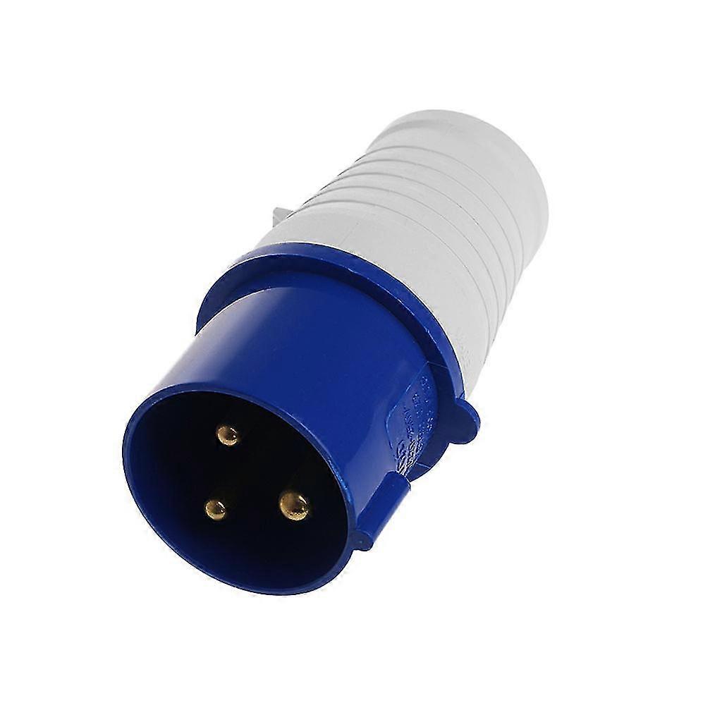 32 Amp 3 Pin Plug 220 - 250 Volt 2p+e Weatherproof Ip44 32a Generator Heavy Duty