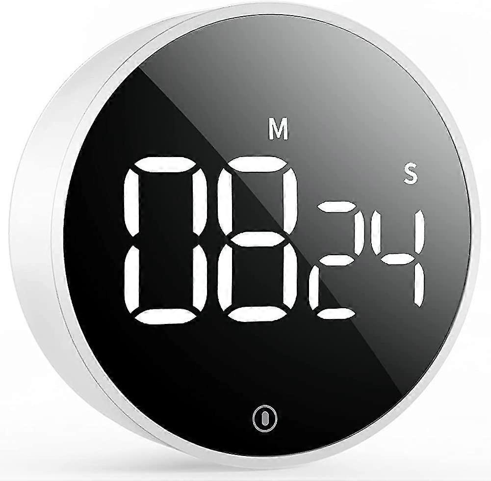Digital Kitchen Timer: Large Magnetic Countdown Led Timer With 3 Level Volume