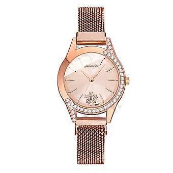 Women Fashion Watch Clock Stainless Steel Casual Dress Wrist Crystal Jewelry