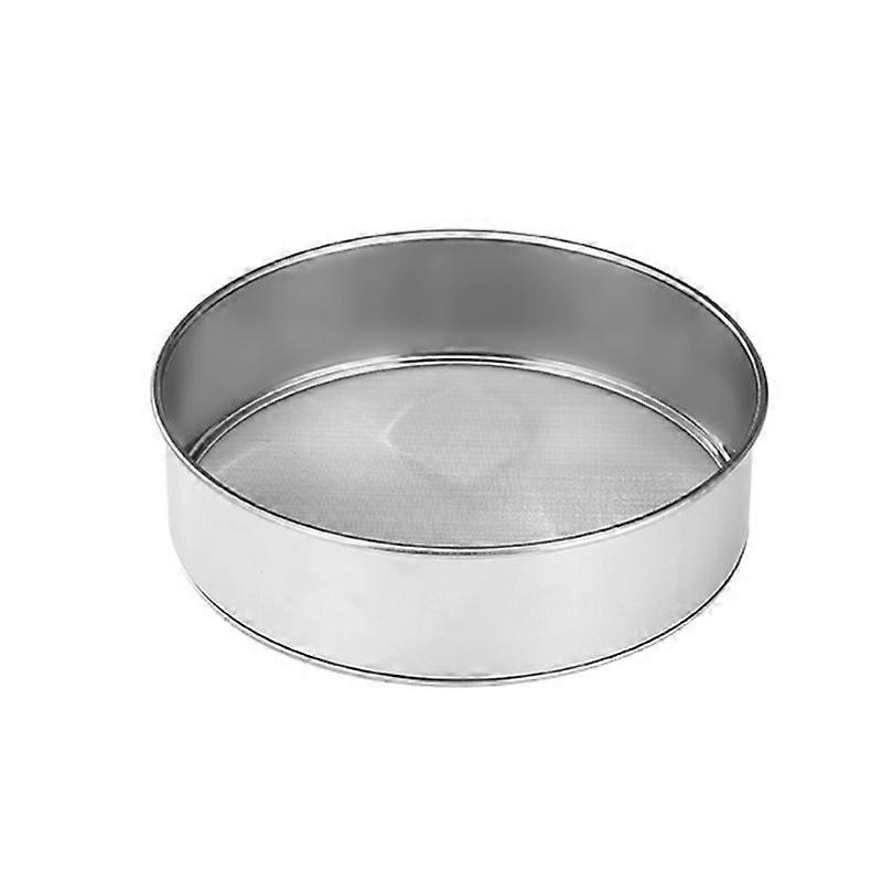 Mesh Strainer High Hardness Anti-rust 60 Mesh 304 Stainless Steel Round Flour Sifter Baking Tool KAESI