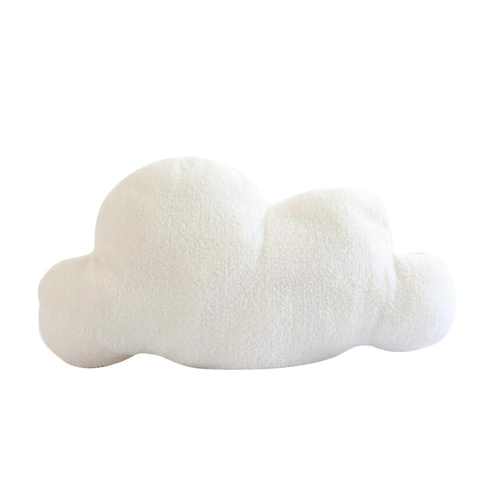 Soft Velvet Cloud Outdoor Pillow Soft Car Plush Nap Pillow Sofa Cushion