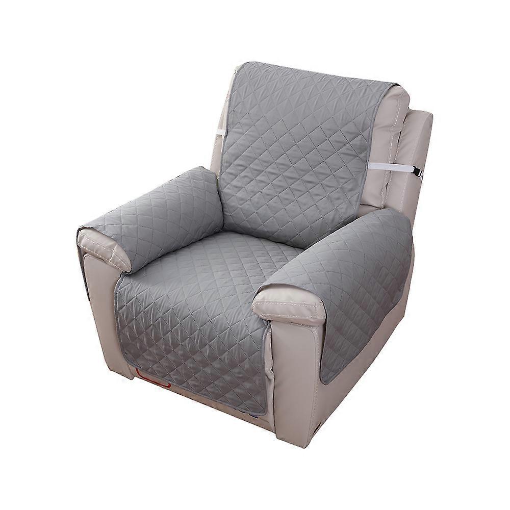 Relax Circus Armchair Cover, Padded Protection 1 Seater. Reversible quilted cover. Color Grey-55x196cm