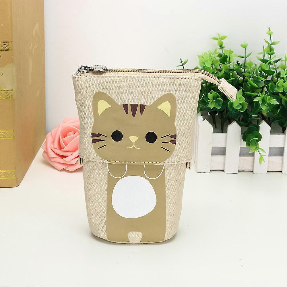 Polaoyi Cat retractable pencil case