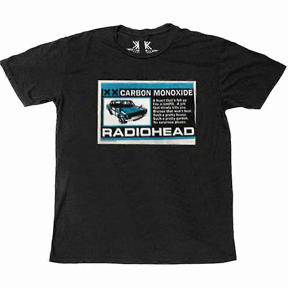 Radiohead Carbon Patch Cotton Casual T-shirt Pour Hommes Femmes Artisanat robuste