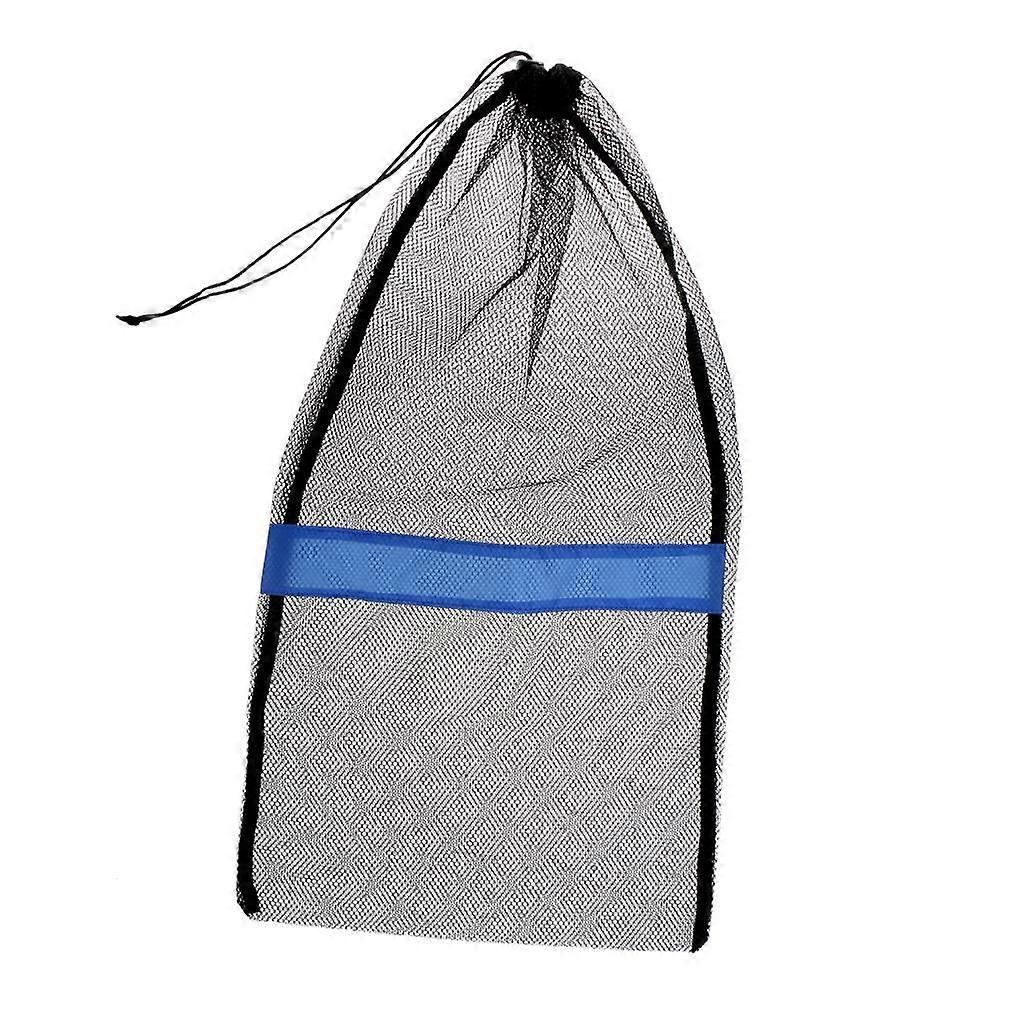 Mesh Drawstring Bag for Diving Gear  Mask Swim Scuba Snorkeling 25"x13"