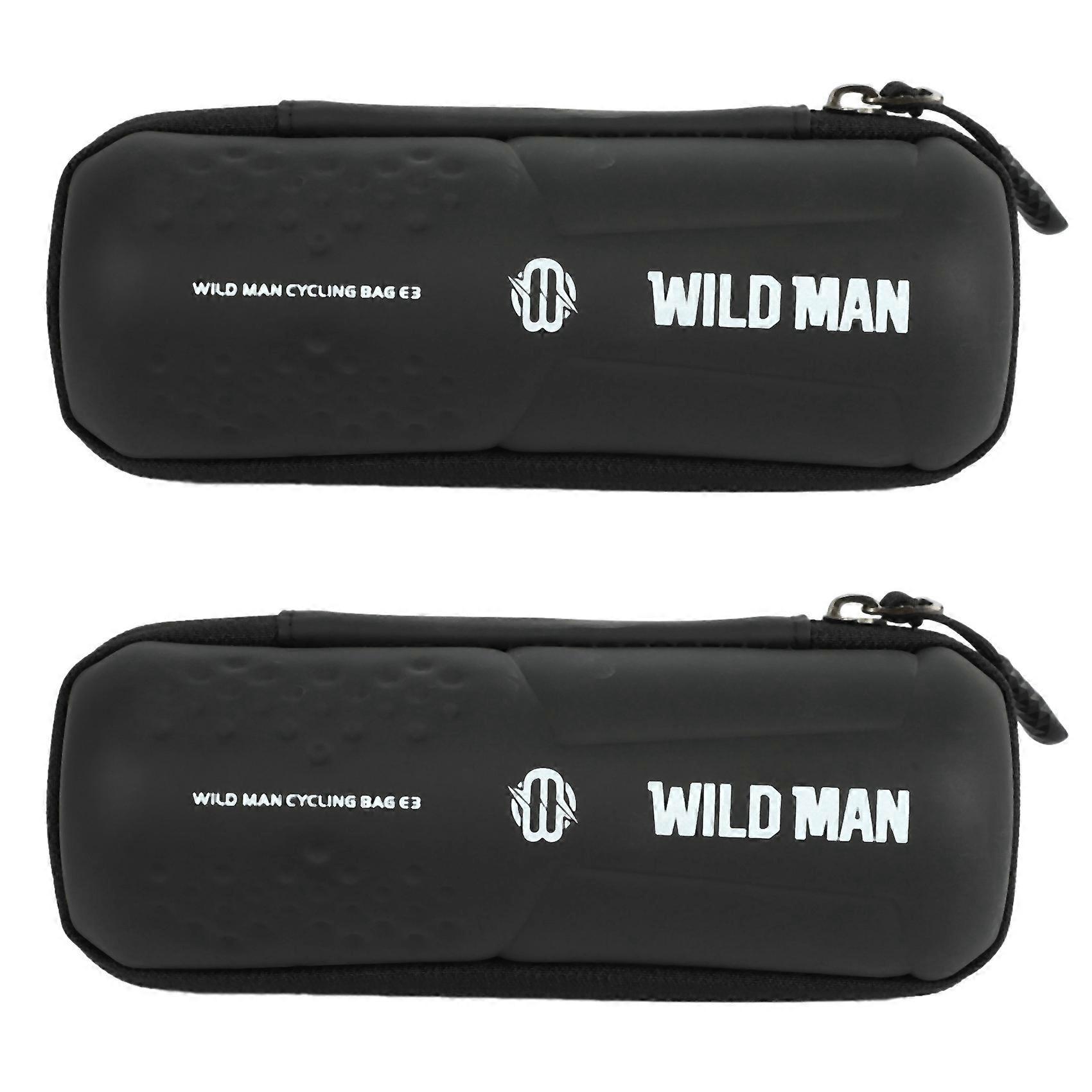 2X Cycling Tool Capsule Boxes Apply Bottle Can Store Keys Repair Tools Kit Set Glasses Bike Storage