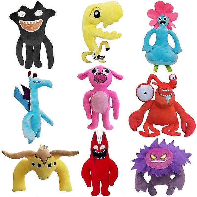 102types Garten Of Banban Βελούδινη Φωτιά Δαιμονικό παιχνίδι Κούκλα Stinger Flynn Σιωπηλός Steve Nabnab Τουρσιά Σεφ Pigster Παιδικά παιχνίδια