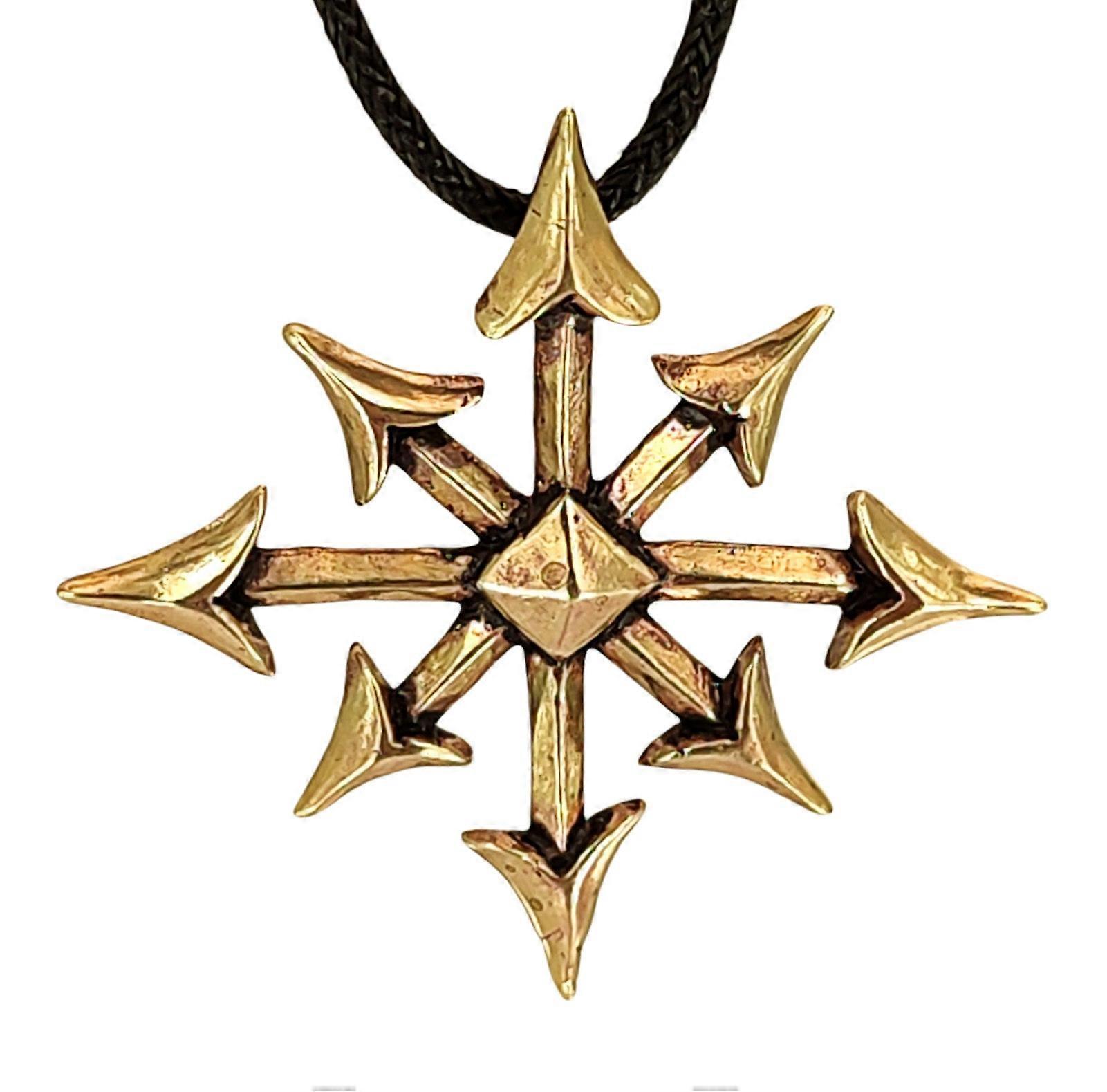 Pendant 20 Chaos Star - Bronze