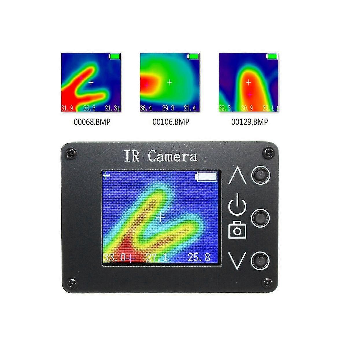 Mlx90640 Thermal Imager 1.8 Inch Lcd Digital Infrared Thermal Imager Diy Thermal Imager Temperature