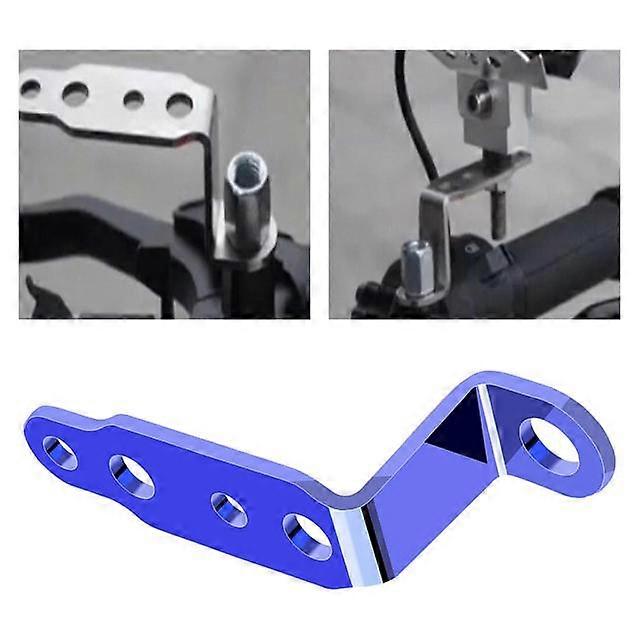 Motorcycle Rearview Mirror Headlight Mount Bracket Rearview Mirror Lamp Bracket Extension Bracket for ATV Scooters Dirt Bikes