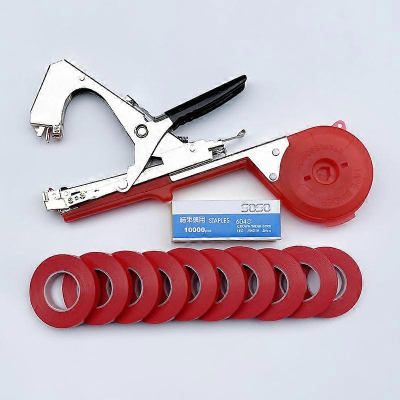 Branch Tying Tying Machine, Manual Agriculture Plant Tying Tool, for Garden Fruit Vegetable Flowers Tomatoes Vine, Branch Tying Gardening Tool - Plant