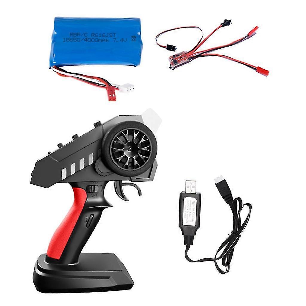 2.4g 6ch Transmitter Remote Controller With Receiver For Rc Car Boats Toy