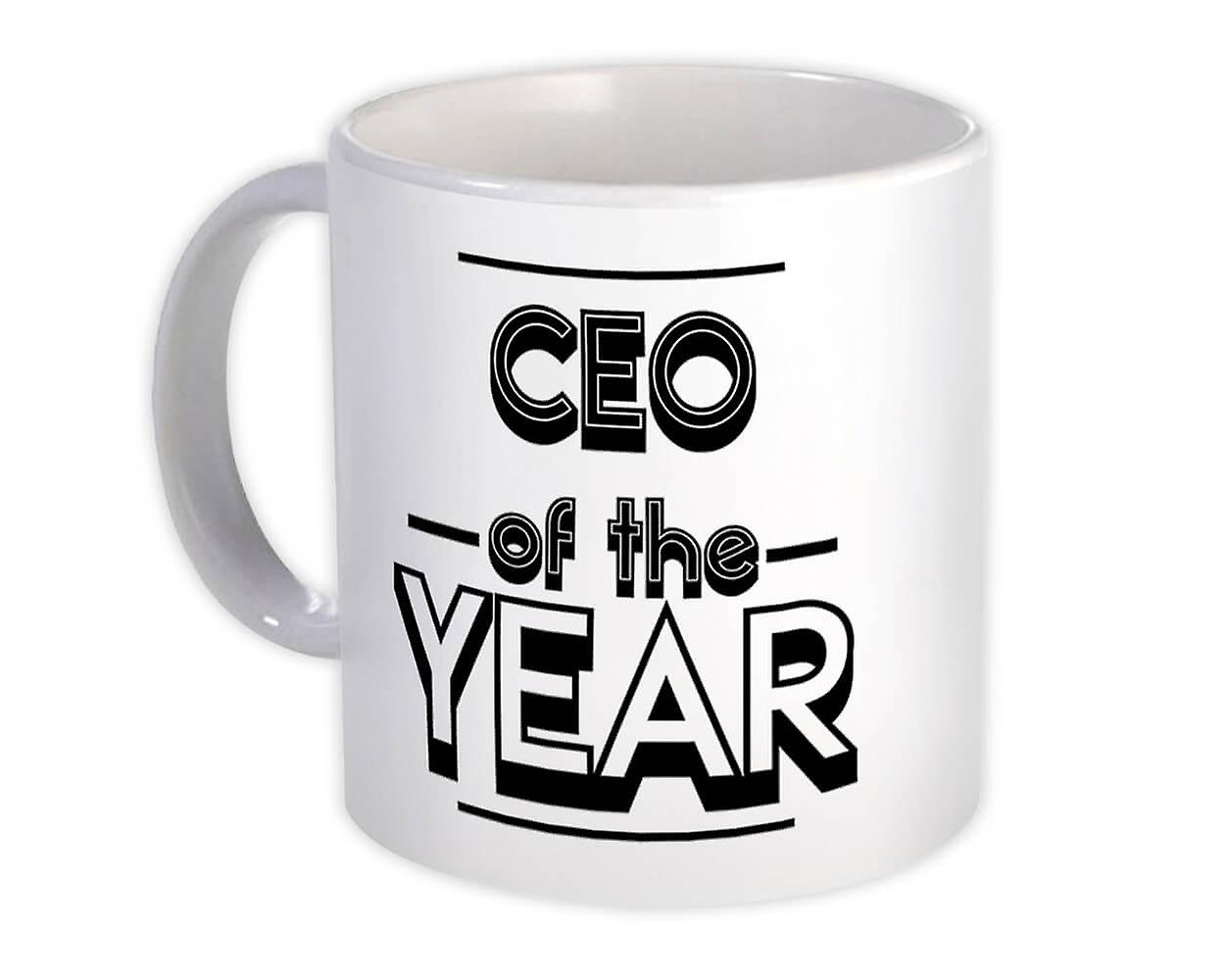 Gift Mug: CEO van het jaar Kerstmis