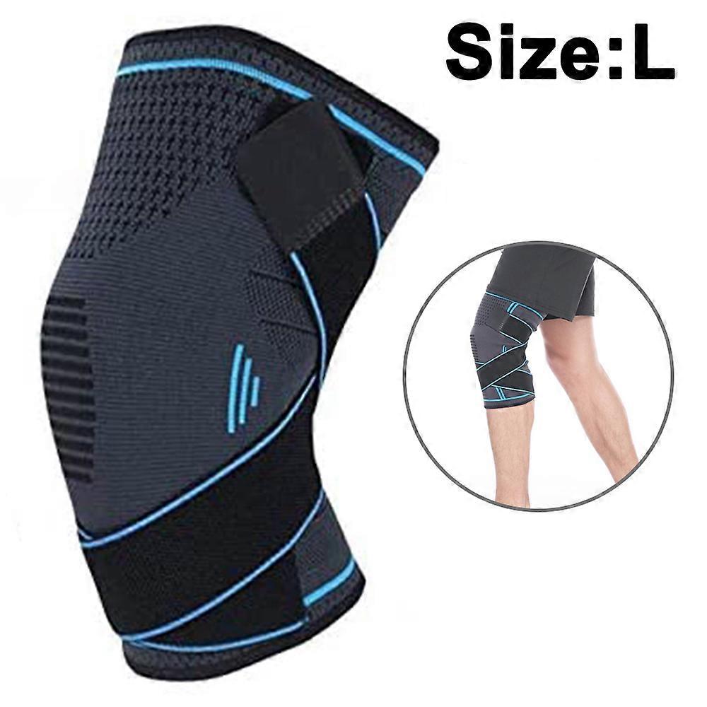 Knee Brace for Knee Pain Knee Support Compression Sleeves with Removable Bands, ACL, for Gym, Working Out, Running, Injury Recovery, Basketball and Mo