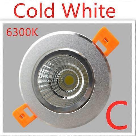 LED Downlight Dimmable Lamp Ceiling 3w 5w 7W 12w 15w 20w 30w 40w Cob Led Spot 220V/110V Ceiling Recessed round panel light