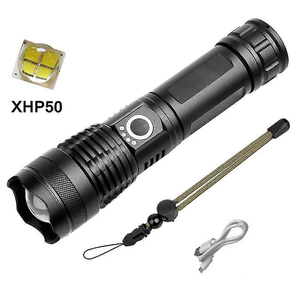 1 Set Of P50 Strong Long-range Flashlight