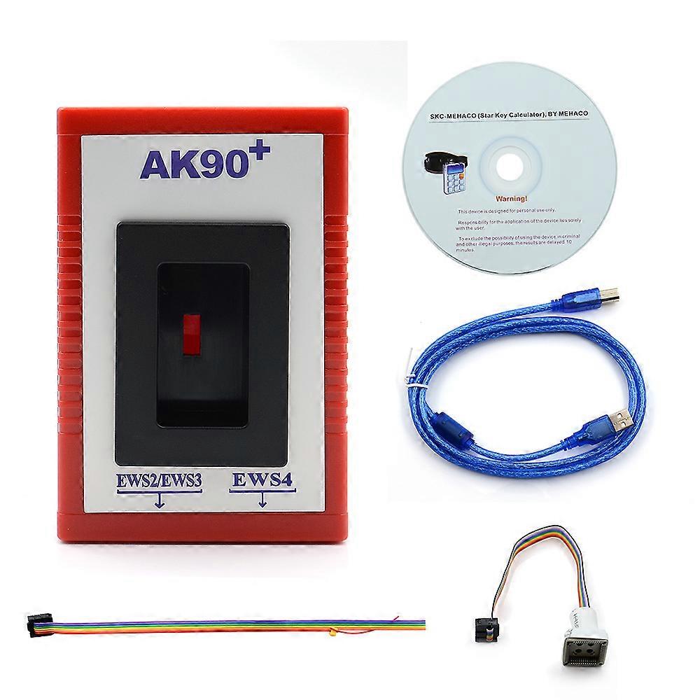 AK90+ Key Programmer For BMW EWS2/3/4 Key Code Reader V3.19 Newest Version AK90 Key Maker For BMW Programming Tool