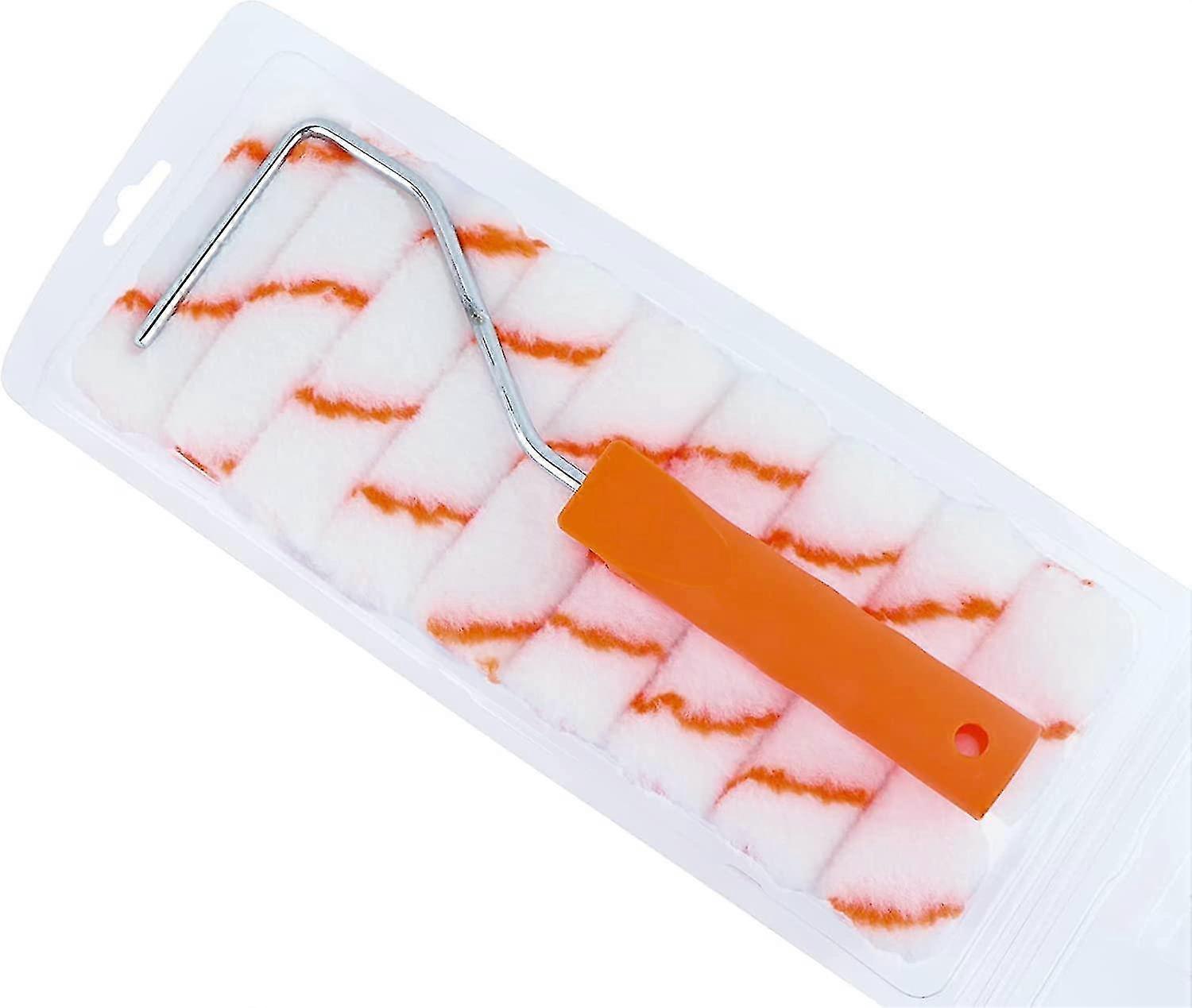 Polyester Paint Roller Set, 10 Pieces Mini Paint Roller Covers 4 Inch, Chro