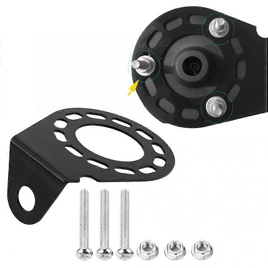 Towing Connector Bracket, Metal Mounting Bracket for 7 Pin 13 Pin Caravan Towing Towing Socket Connector