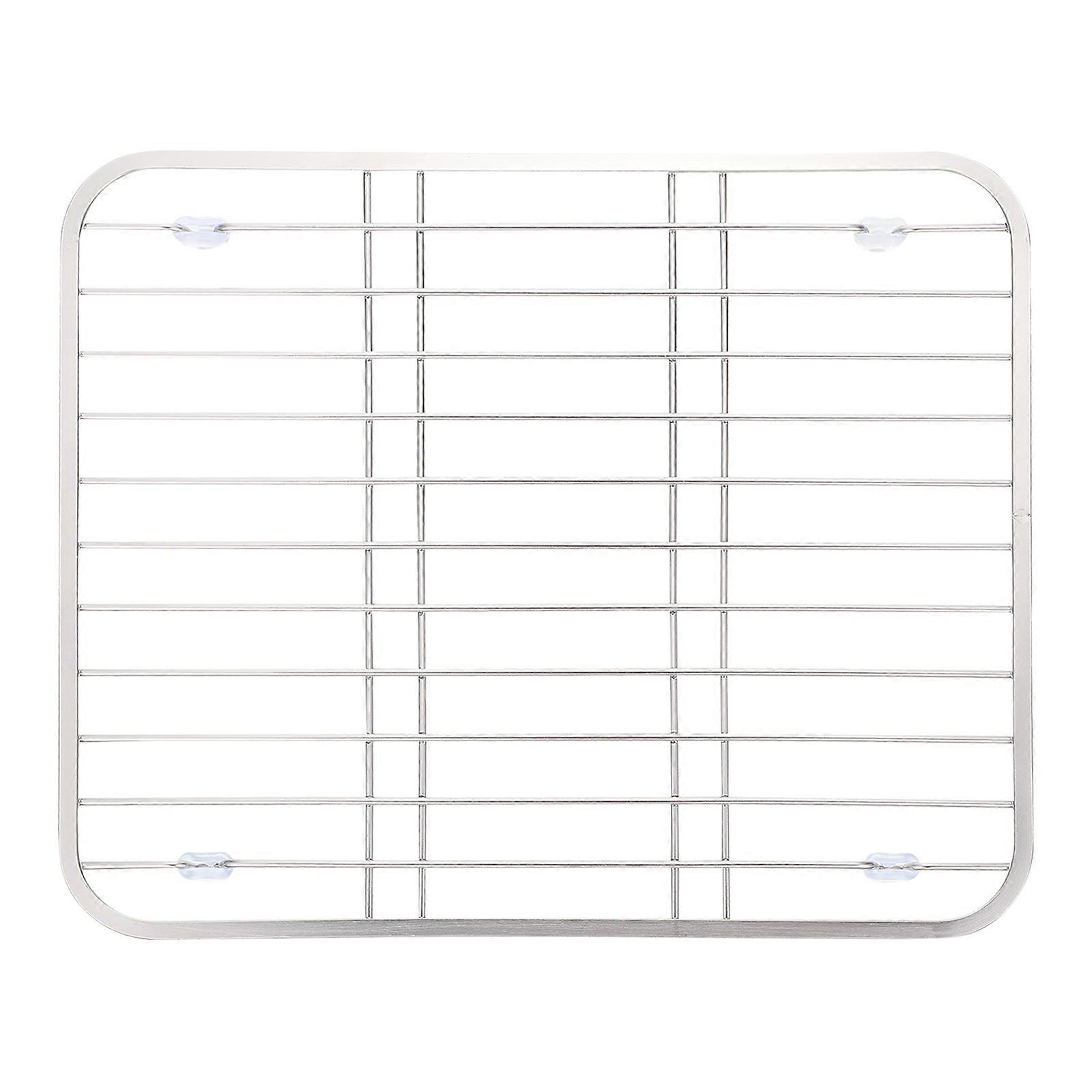 Stainless Steel Storage Rack Sink Draining Rack Kitchen Tableware Drain Rack