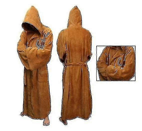 Star War Bath Robe Jedi Sith Hooded Bathrobe Cloak Soft Fleece Dressing Gown Christmas Gift_s