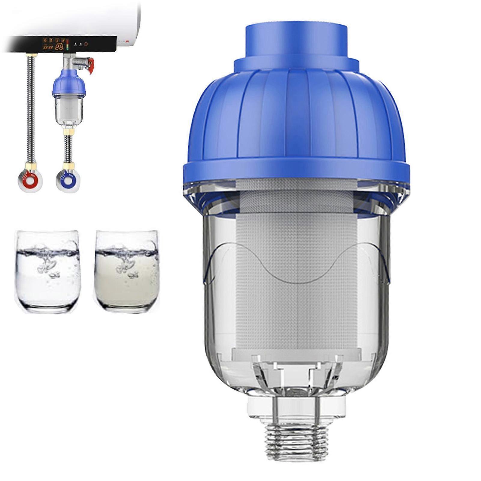 Bathroom Water Heater Pre-Filter Reusable Sediment Water Filter for Reducing Dandruff Protecting Hair