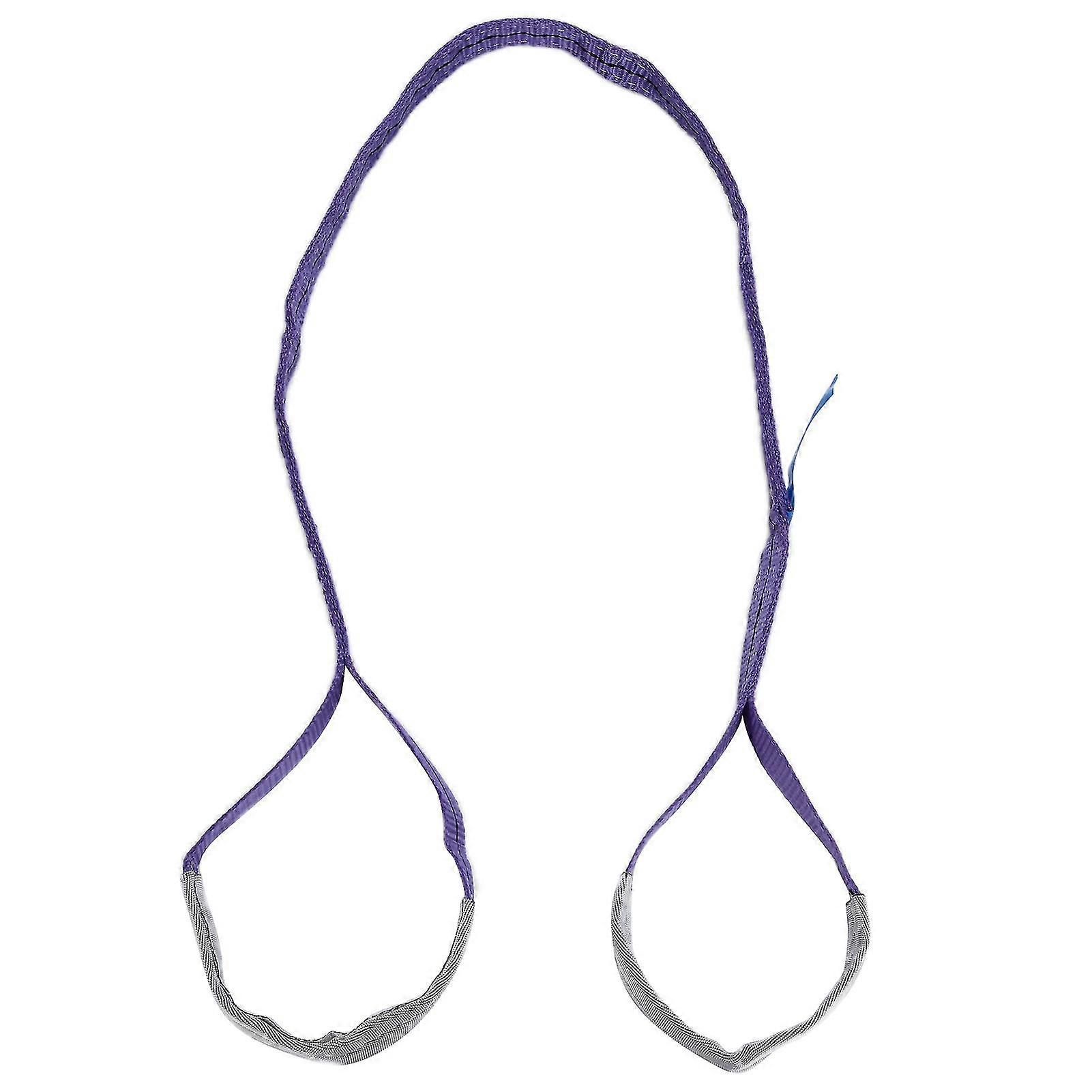 1T PES Thickened Flat Hoist Webbing Lifting Sling - 3 Meters