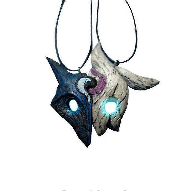 Hip Hop Çift Kolye Kindred Eternal Hunters Kolye Kolye Takı Hediye