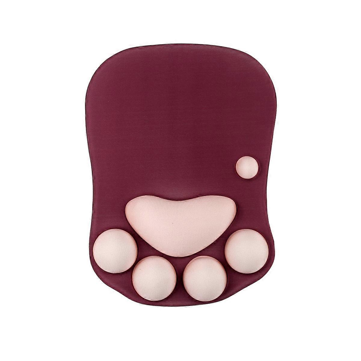 Ergonomic comfortable mouse pad for desktop use
