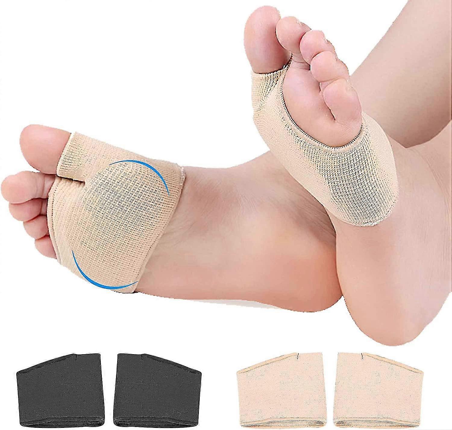 Metatarsal Sleeve Pads Soft And Comcompatible Withtable Ball Of Foot Cushions Pain Relief Compatible Withefoot Pads Compatible With Women And Men, 2 P