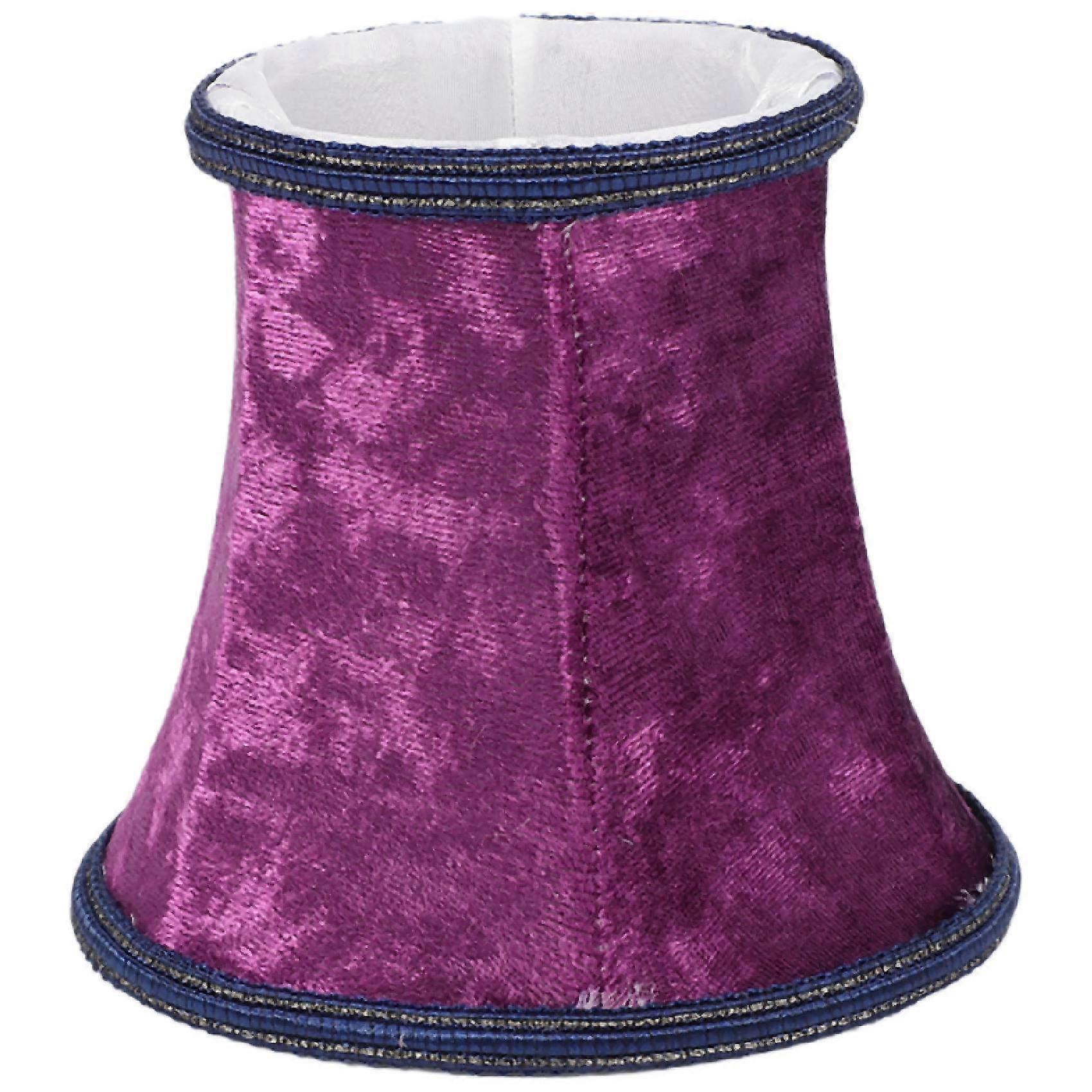 Fabric Clip On Lamp Shade, E14 Handmade Lampshade For Modern European Style Wall Sconce Lamp, Cryst