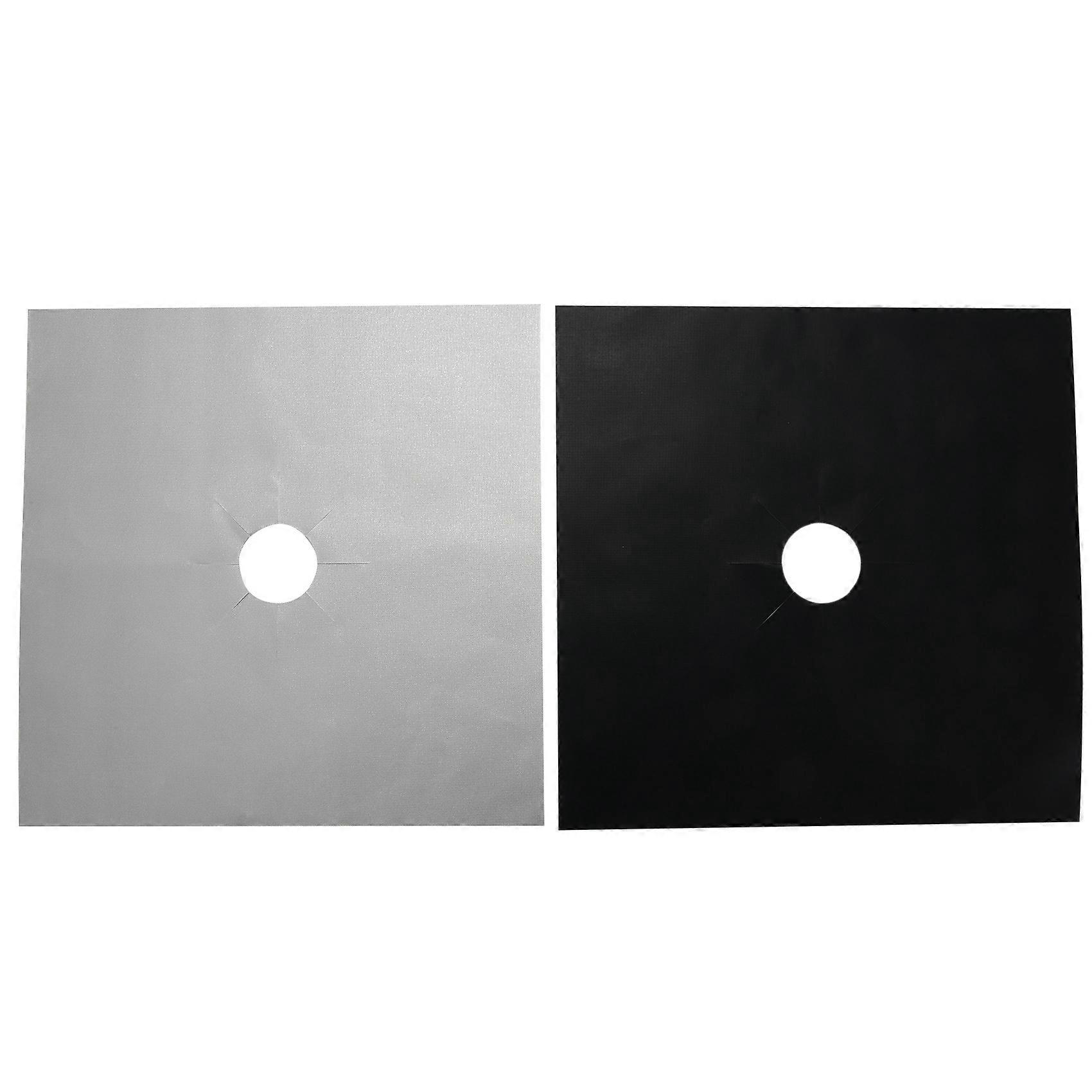 8Pcs Gas Hob Range Protectors Stovetop Protector Liner Cover Cleaners Cooker Covers Reusable Gas St