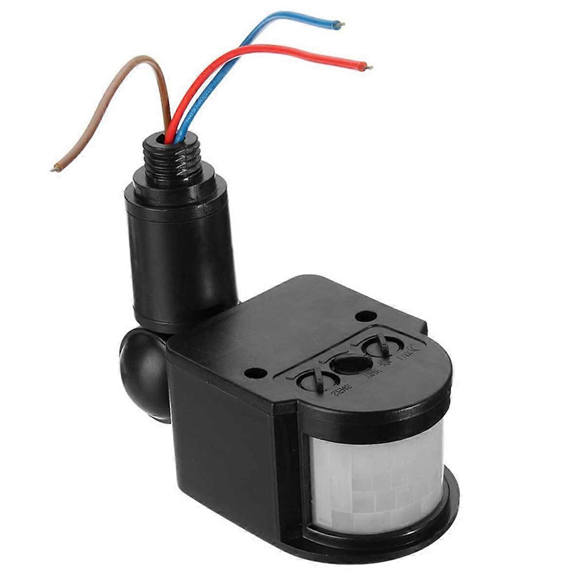 LED sikkerhedslys AC 85V-220V infrarød PIR bevægelsessensor detektor switch til belastninger lys