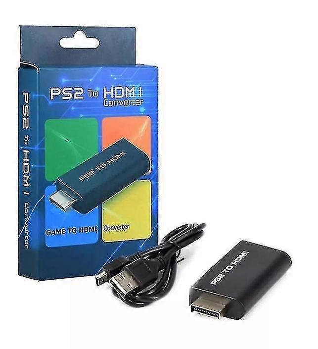 ZRUXE Ps2 To Hdmi Converter Game To Hdmi Video Audio Adapter For Sony Play Station 2