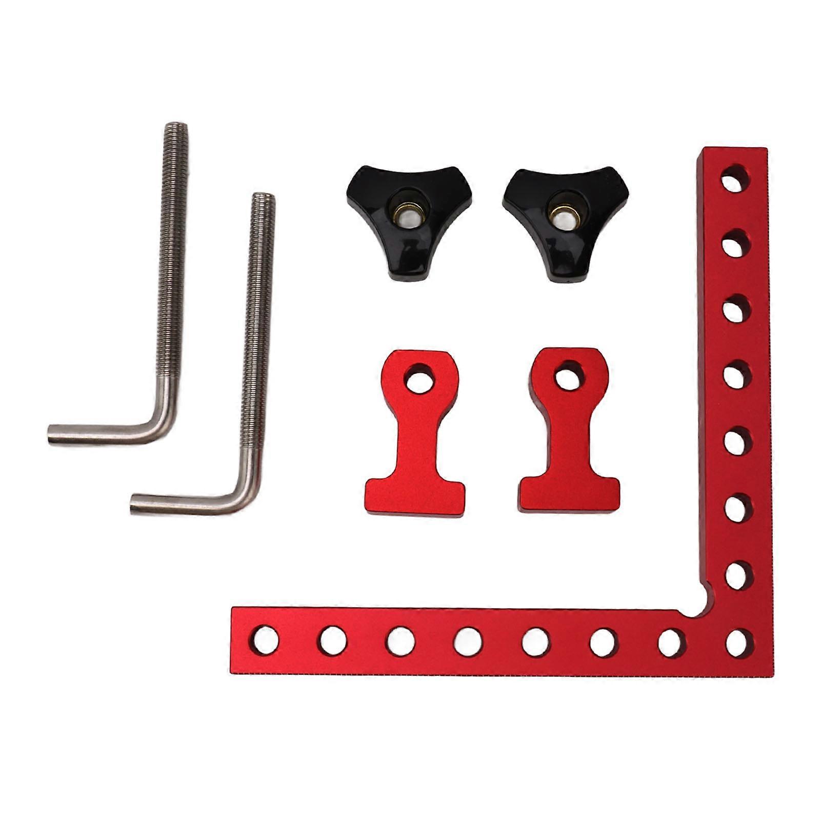 90 Degree Positioning Squares Aluminum Alloy Woodworking Right Angle Corner Clamping Square Tool for Picture Frame Box Cabinets Drawers Type 4