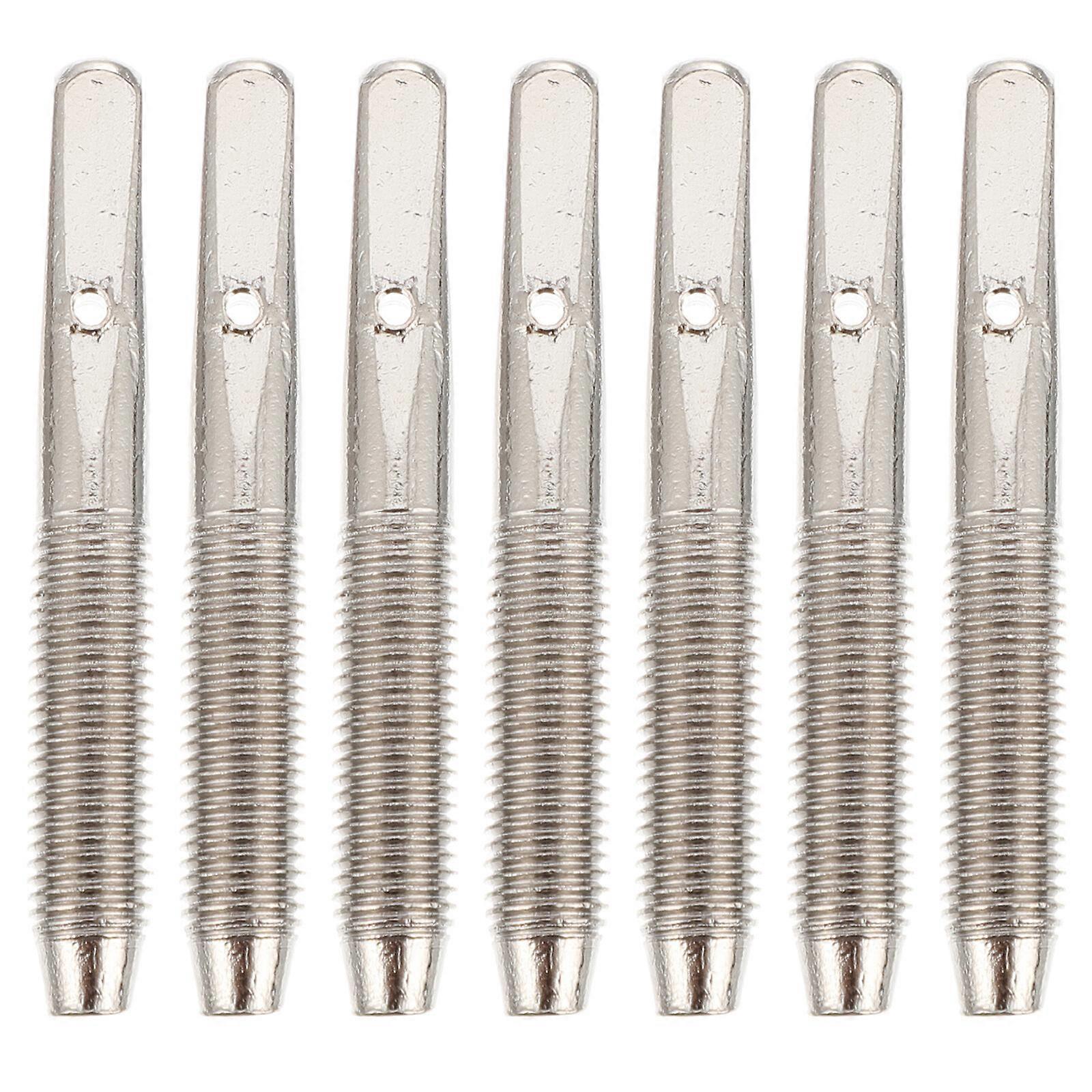 7PCS Harp String Pin Musical Instrument Metal Pin Peg Accessory for Lyre Harp
