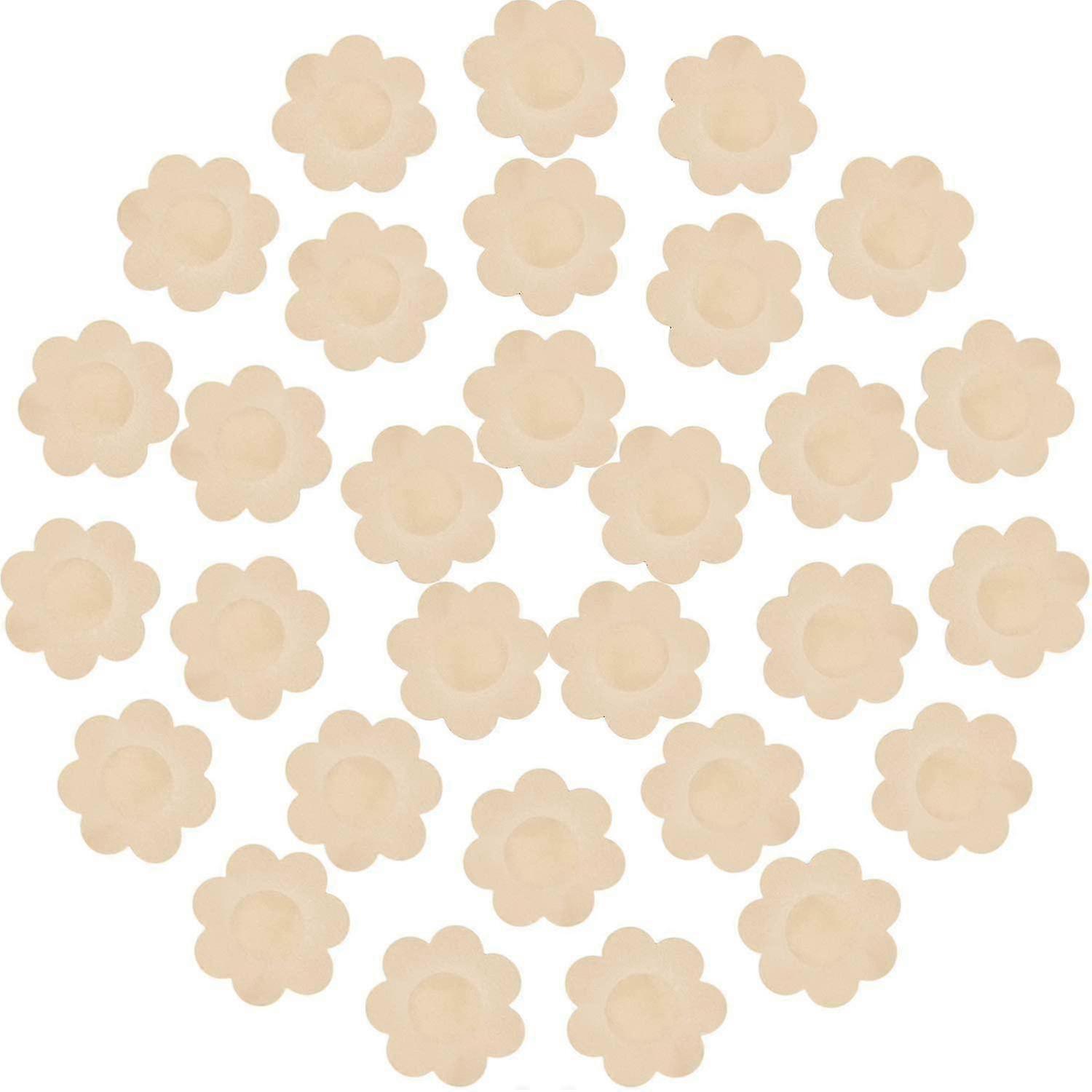 30 stycken Nippelskydd Plommon formad engångs bröstskydd bh pasties