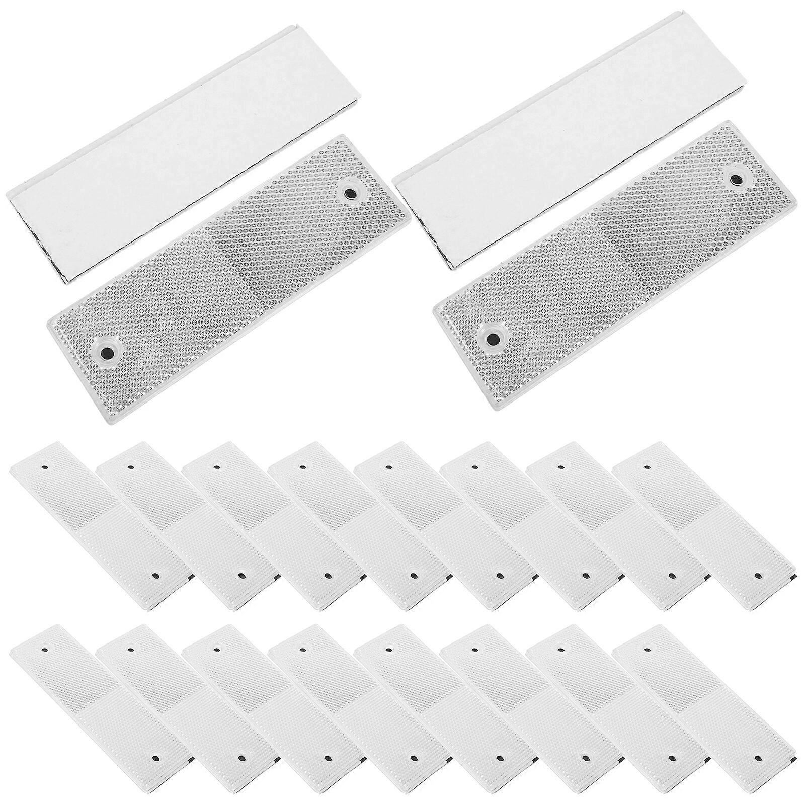 50 adesivi riflettenti per auto, adesivi riflettenti autoadesivi