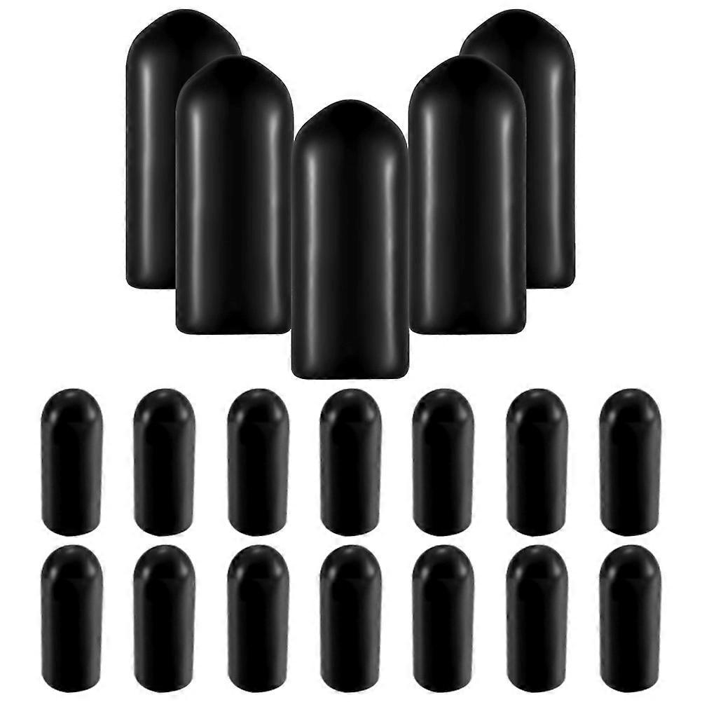 20pcs Airbrush Bottle Nozzle Cap Airbrush Jar Plastic Fitting Replacement Cap for Airbrush Bottle