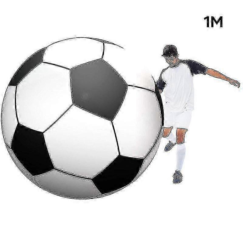 Opblaasbare Reuze Strandbal voor Jonge geitjes 1m Lang Enorm Jumbo Voetbal voor Openluchtpartij/YY
