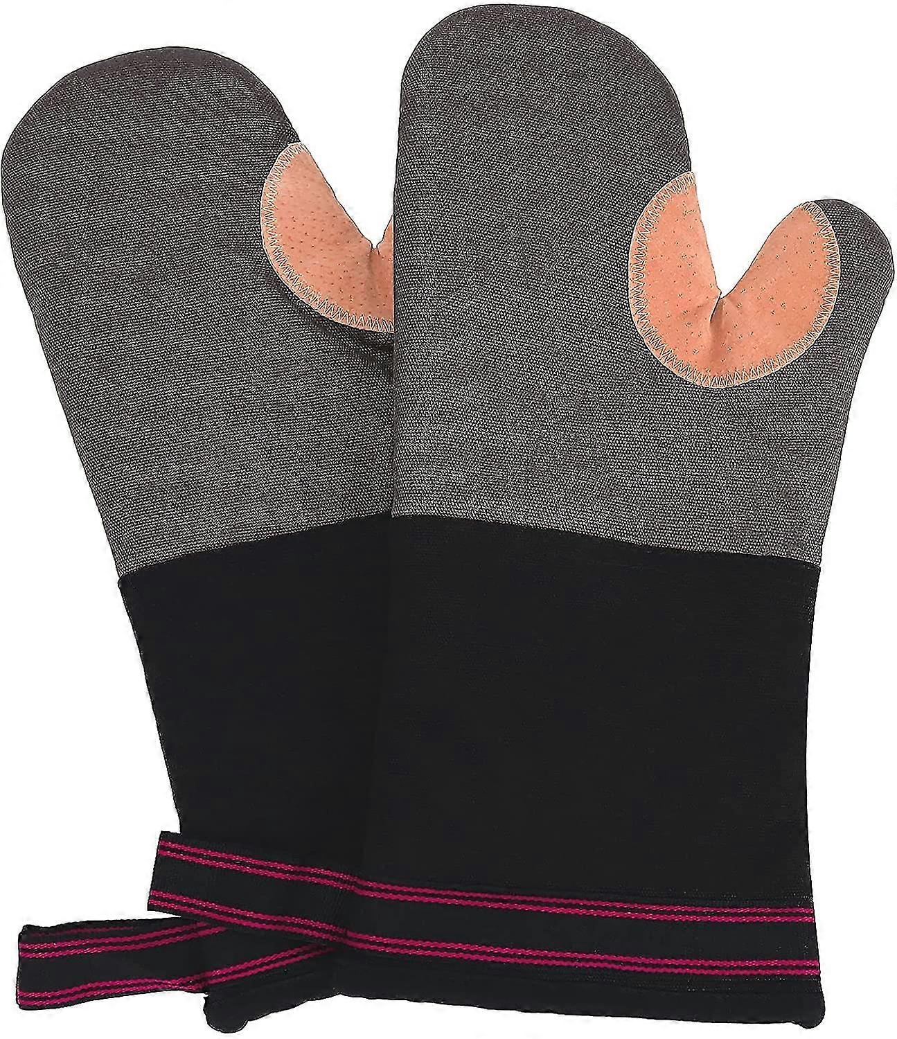 Double Layer Oven Gloves Non-slip Oven Gloves