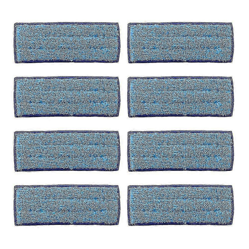 8pcs Washable Wet Mopping Pads Damp Pads Dry Pad Cloth