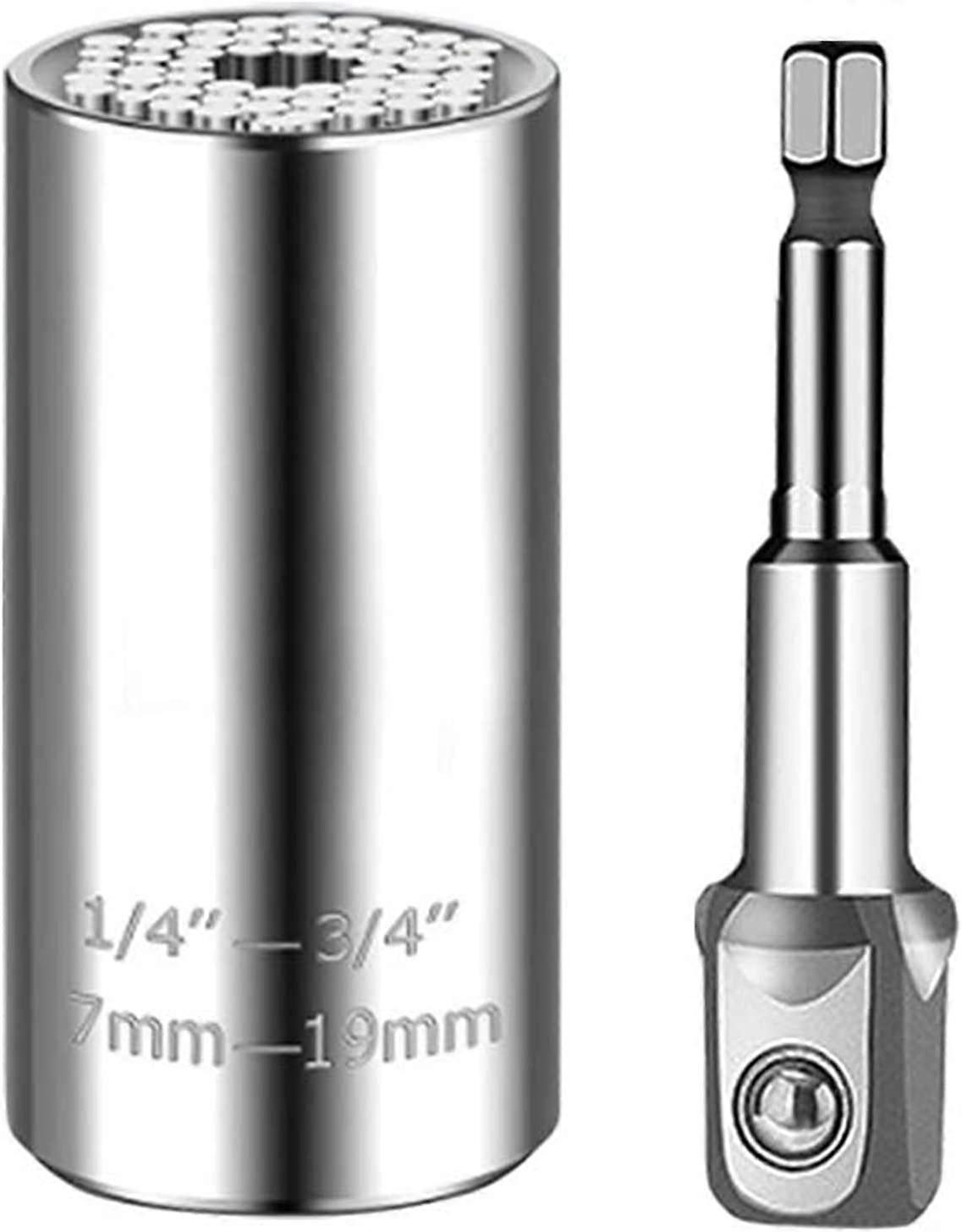 Universal Socket Wrenches, Multifunction Hand Tool, universal socket, small and portable;(7-19mm)