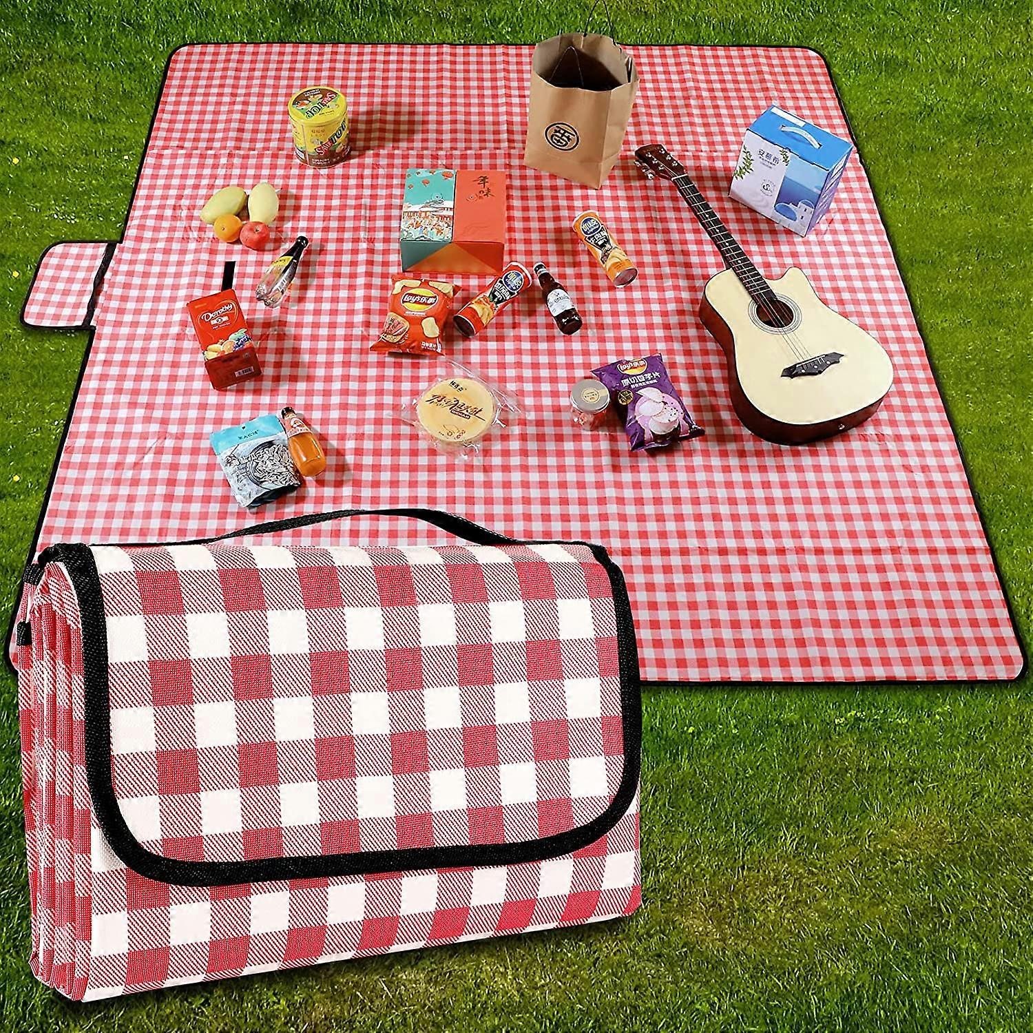 Picknickkleed, Rood