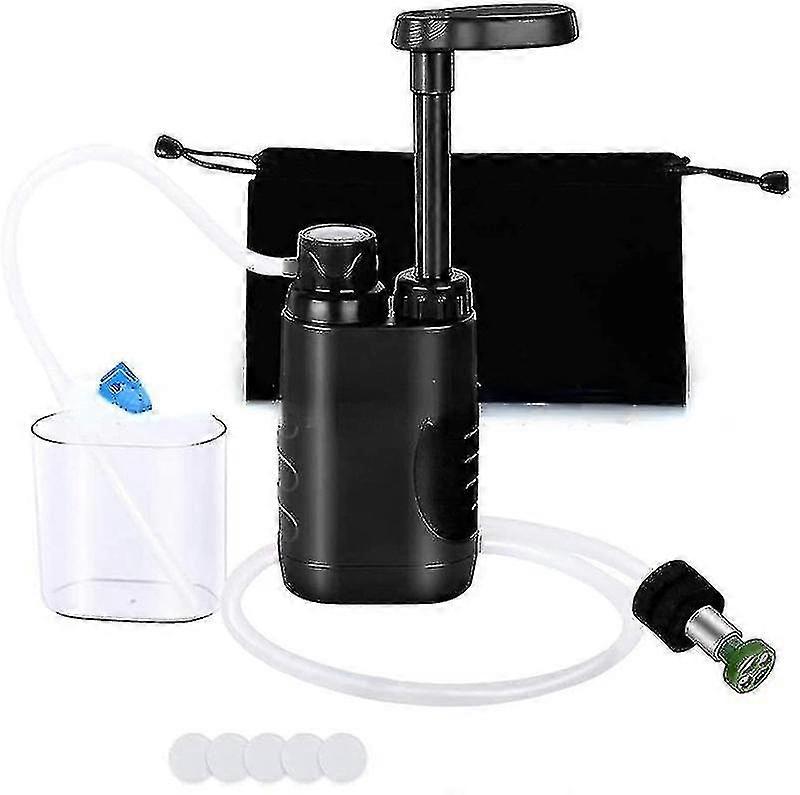 3000L vattenrenare pumpsystem med 0,01 mikron filter för utomhuscamping