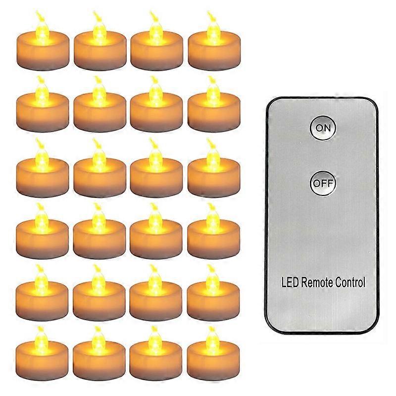 8 or 10 Pieces Battery Powered Flameless Remote Control LED Taper Candles,16.5 cm/6.6 inch Plastick Tall Candle Light