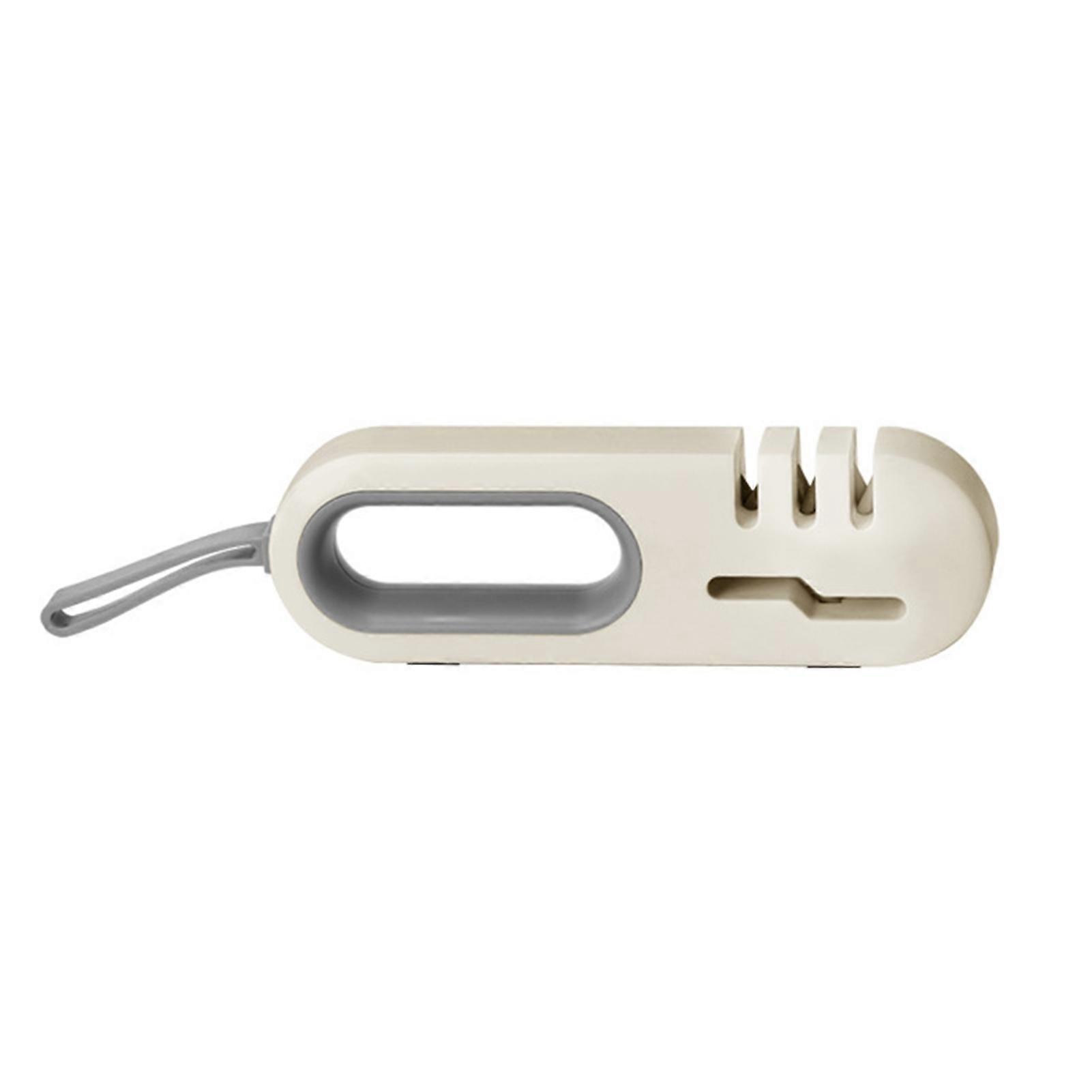 Cutter Sharpener Non-slip Bottom Efficient Multi-functional 4 in 1 Scissors Sharpener for Restaurant